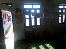 classroom needing renovation